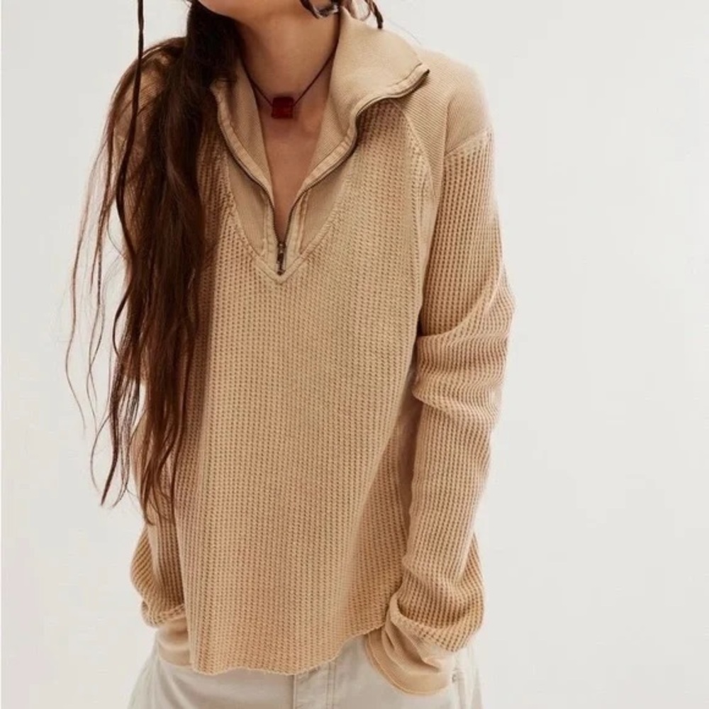 FP One Waffle Quarter Zip